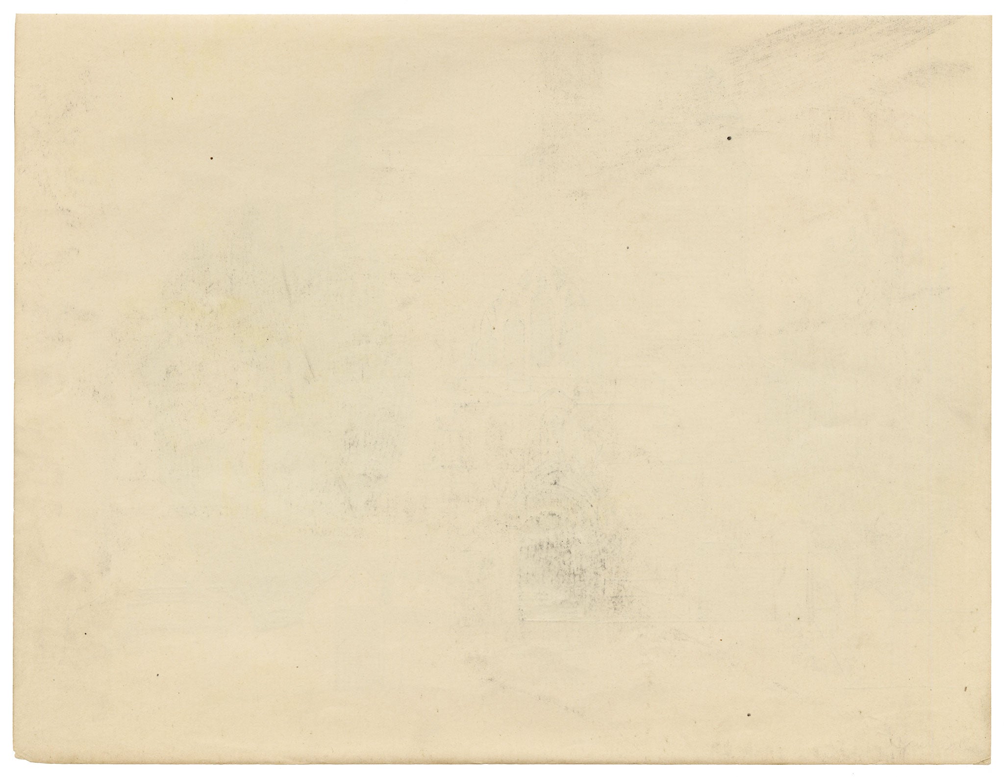 Eleanor Hughes RI, St Mary's Church, Salehurst, East Sussex – 1920 graphite drawing