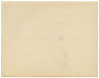 Eleanor Hughes RI, Cow with Horns Study – 1920 graphite drawing