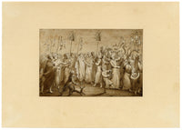 Thomas Charles Naudet, Mariage Moresque (Moorish Wedding Procession) – c.1820 watercolour painting