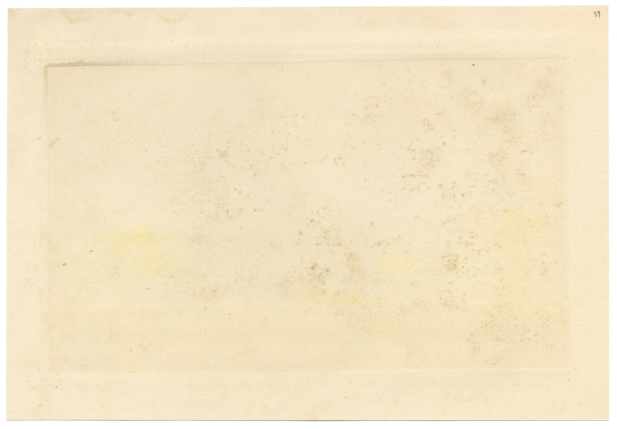Mary Ann J. Thynne, Inch Keith from Dalmeny, Earl of Rosebery, Firth of Forth, Scotland – 1837 pastel drawing