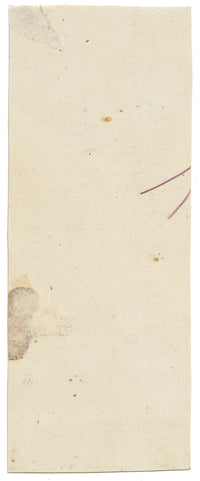 Anon., Antique French Textile Design: Miniature Floral on Black – 1880s gouache painting