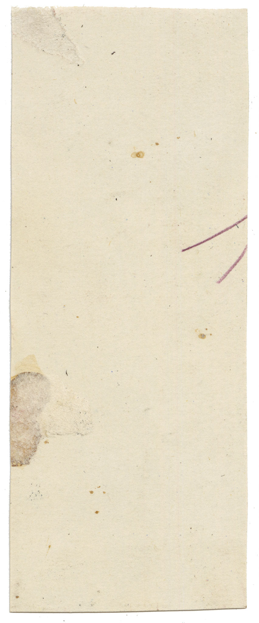 Anon., Antique French Textile Design: Miniature Floral on Black – 1880s gouache painting