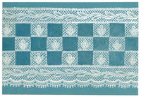 Anon., Antique French Textile Design: Miniature Lace – 1880s gouache painting
