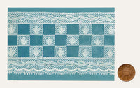 Anon., Antique French Textile Design: Miniature Lace – 1880s gouache painting