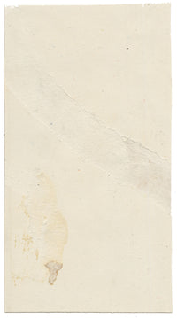 Anon., Antique French Textile Design: Indian Mughal Paisley Stripe – 1880s gouache painting