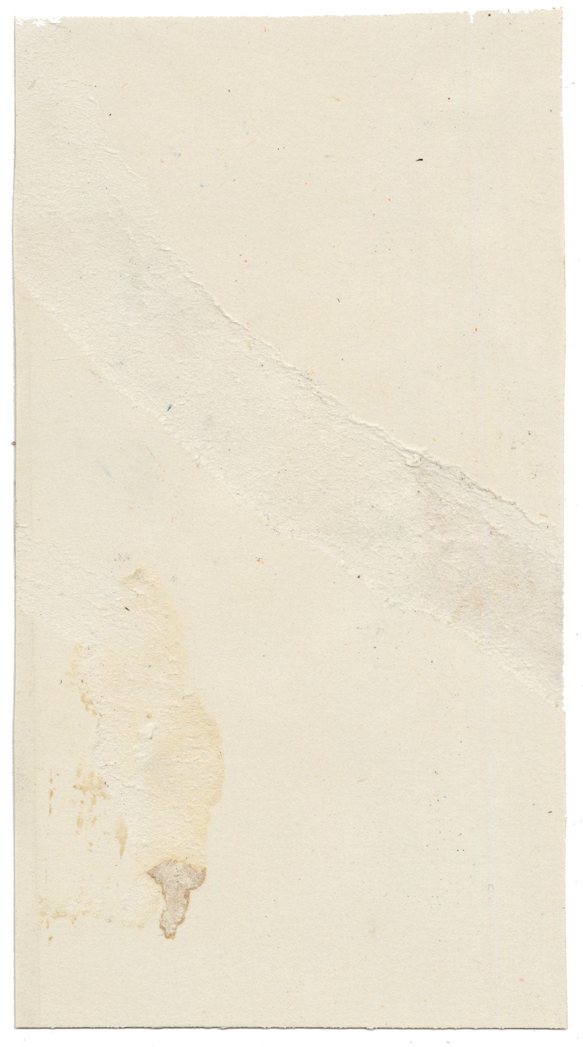 Anon., Antique French Textile Design: Indian Mughal Paisley Stripe – 1880s gouache painting