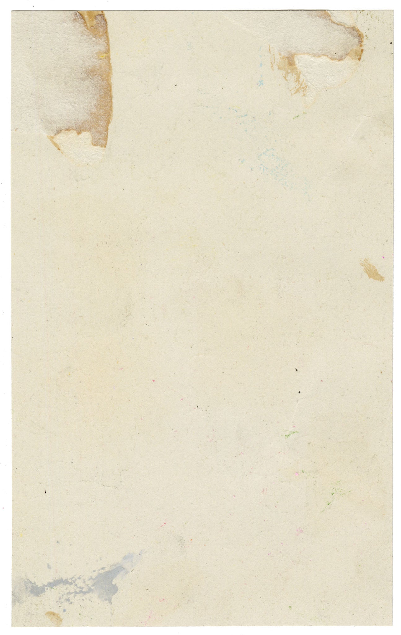 Anon., Antique French Textile Design: Pink Rose Floral – 1880s gouache painting