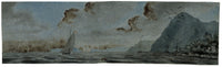 Edward Woodville Ricketts, Bay of Beaumaris, Menai Strait, Anglesey, Wales – Early 19th-century watercolour painting