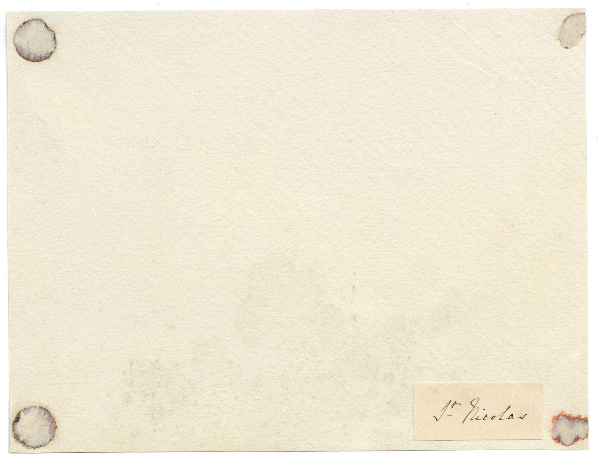 Anon., St Niklaus, Mattertal Valley, Valais, Switzerland – Mid-19th-century watercolour painting