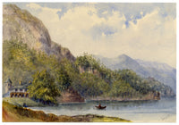 Anon., Ullswater, Lake District – 1870 watercolour painting