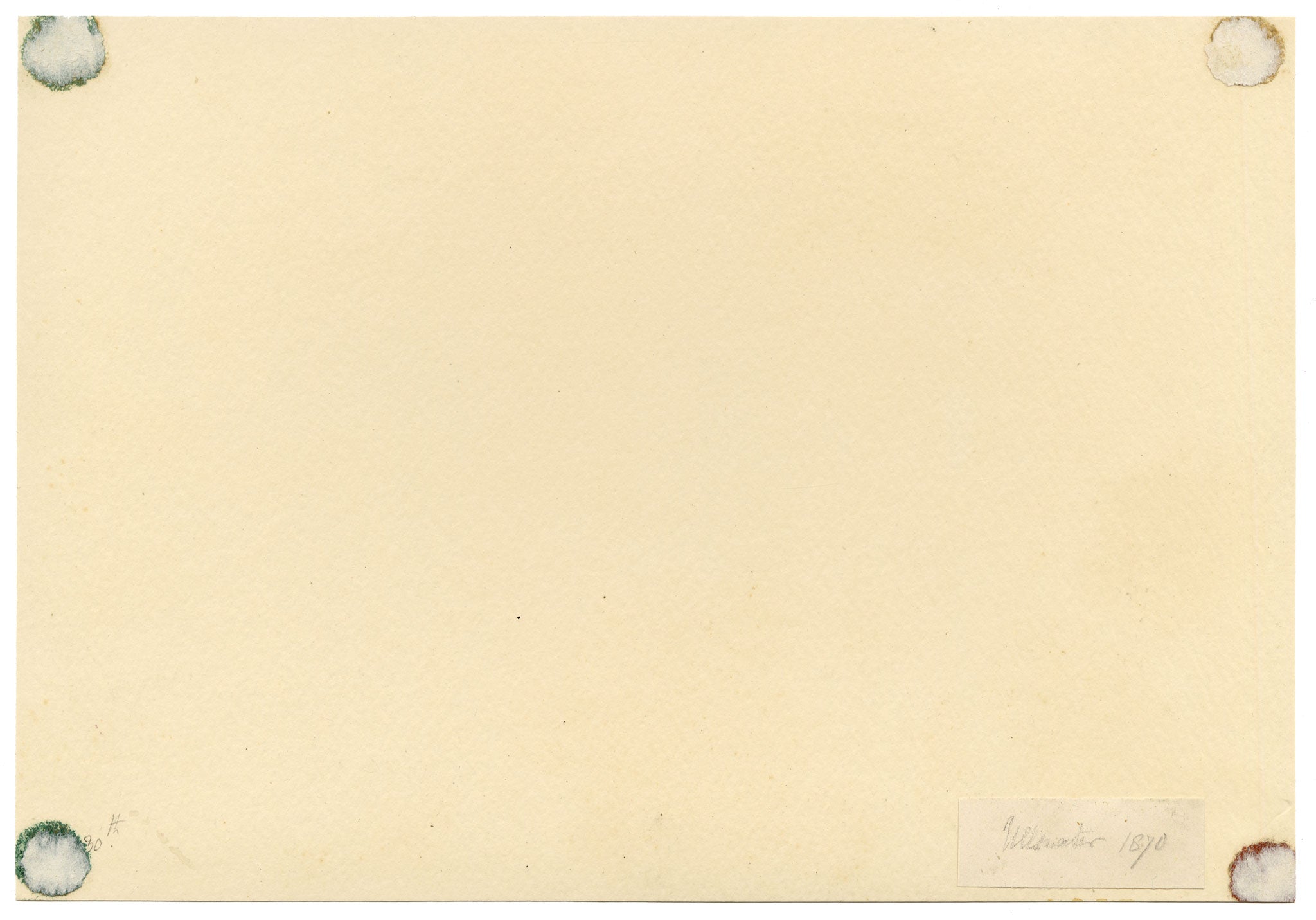 Anon., Ullswater, Lake District – 1870 watercolour painting