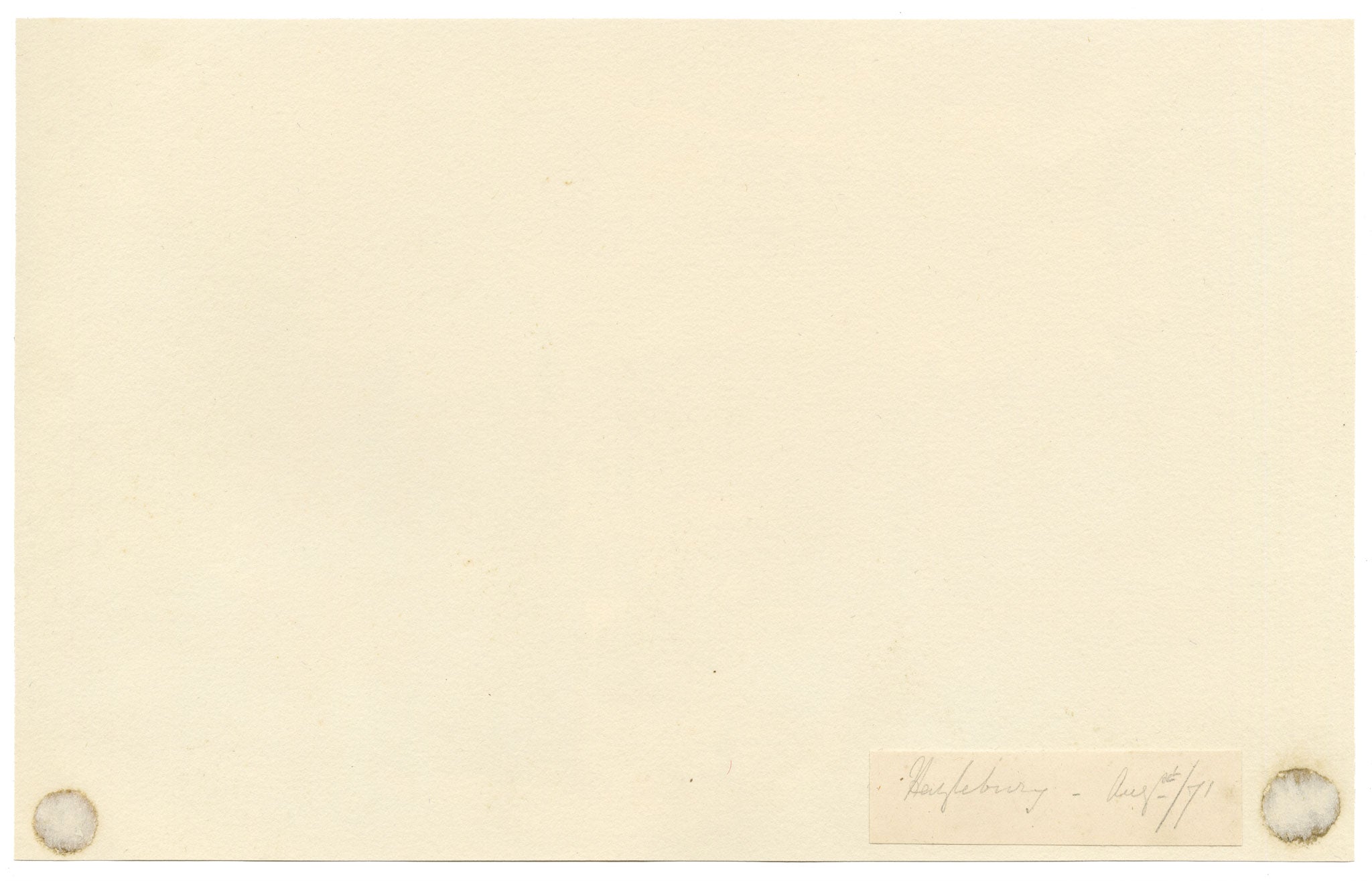 Anon., Hazelbury Manor, Box, Corsham, Wiltshire – 1871 watercolour painting