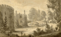 John Maule, Walmer Castle, Kent – 1814 watercolour painting