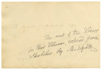 John Maule, Summit of Shakespeare Cliff, Dover, Kent – 1792 pen & ink drawing