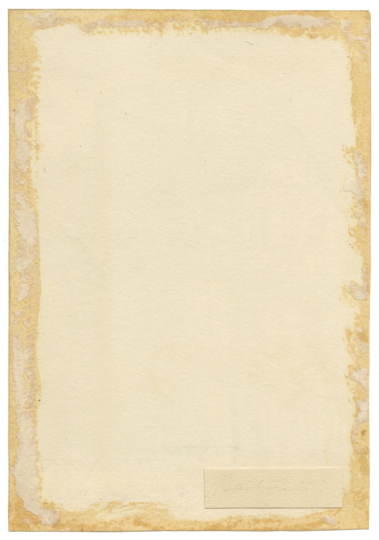Anon., Altes Haus, Bacharach, Rhine, Germany – c.1874 watercolour painting