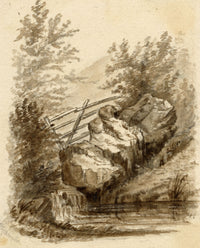 C.A. Collis, Ilfracombe Stream, Devon – Late 19th-century watercolour painting