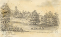 C.A. Collis, Bishop's Hull, Taunton, Somerset – 1857 graphite drawing