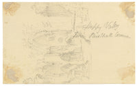 C.A. Collis, Happy Valley from Rusthall Common, Tunbridge Wells, Kent – 1877 watercolour painting