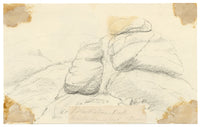C.A. Collis, Blackingstone Rock, Moretonhampstead, Dartmoor, Devon – 1891 watercolour painting