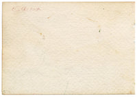 Cmdr Alfred M. Causton RN, Samoa Coast with Vaka Canoe & Fale Houses – 1873 watercolour painting