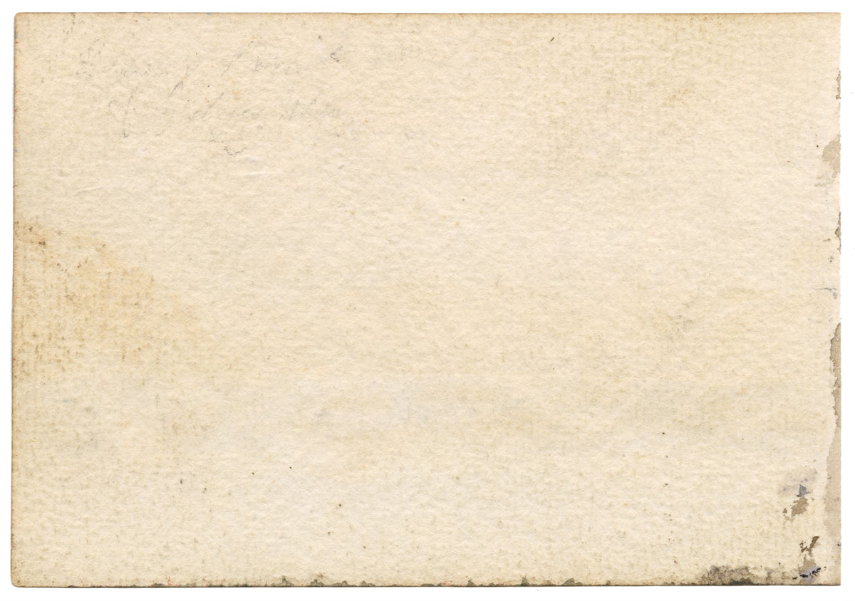 Cmdr Alfred M. Causton RN, Government House, Sydney Cove, Australia – 1873 watercolour painting