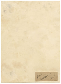 Constance Maria Stopford née Hammersley, From Mont Boron, French Riviera – 1895 watercolour painting