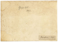 Constance Maria Stopford née Hammersley, Gravelotte Street, Moselle, France – 1893 watercolour painting