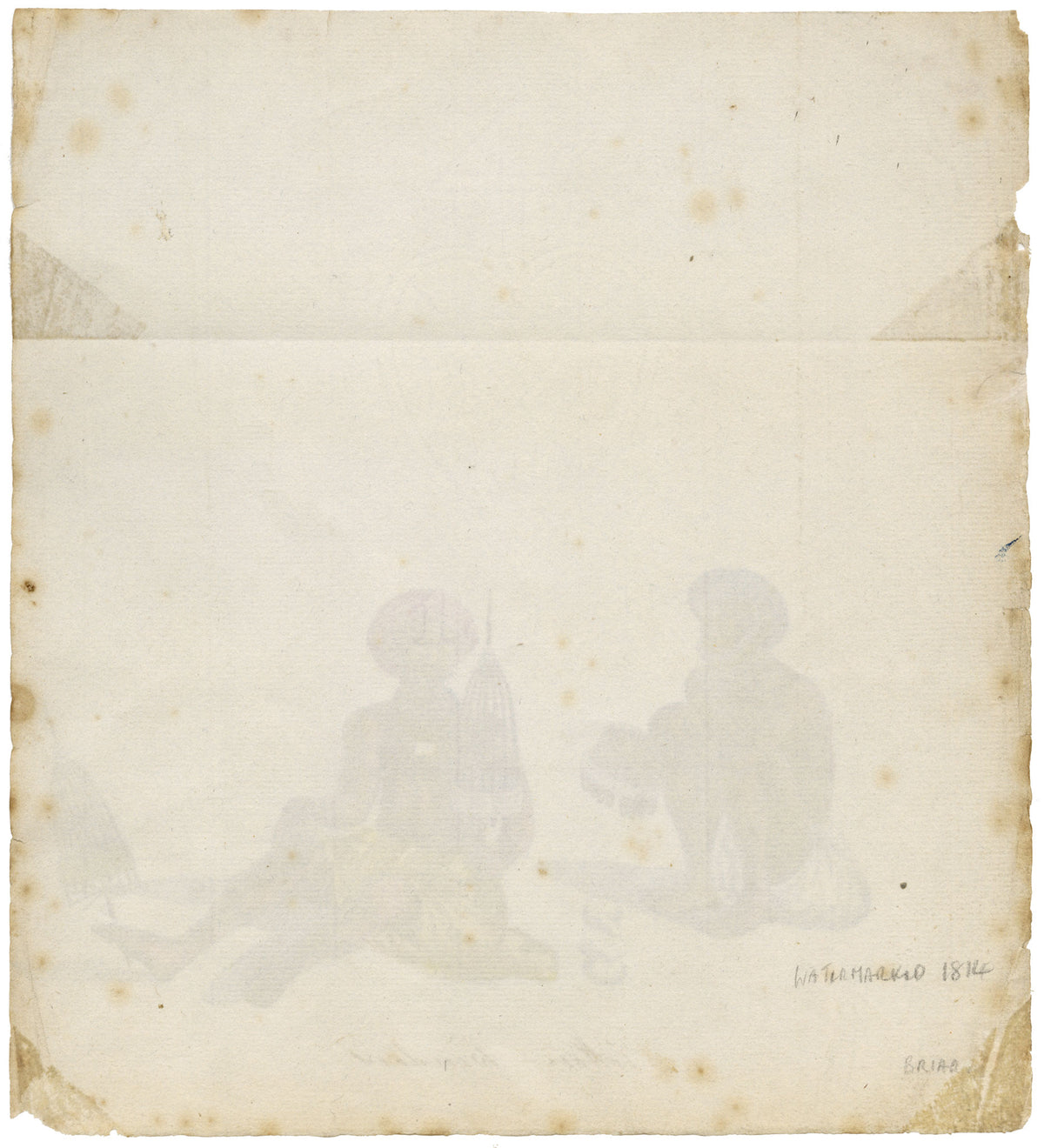 Indian Company School, Cotton Winders – c.1814 watercolour painting