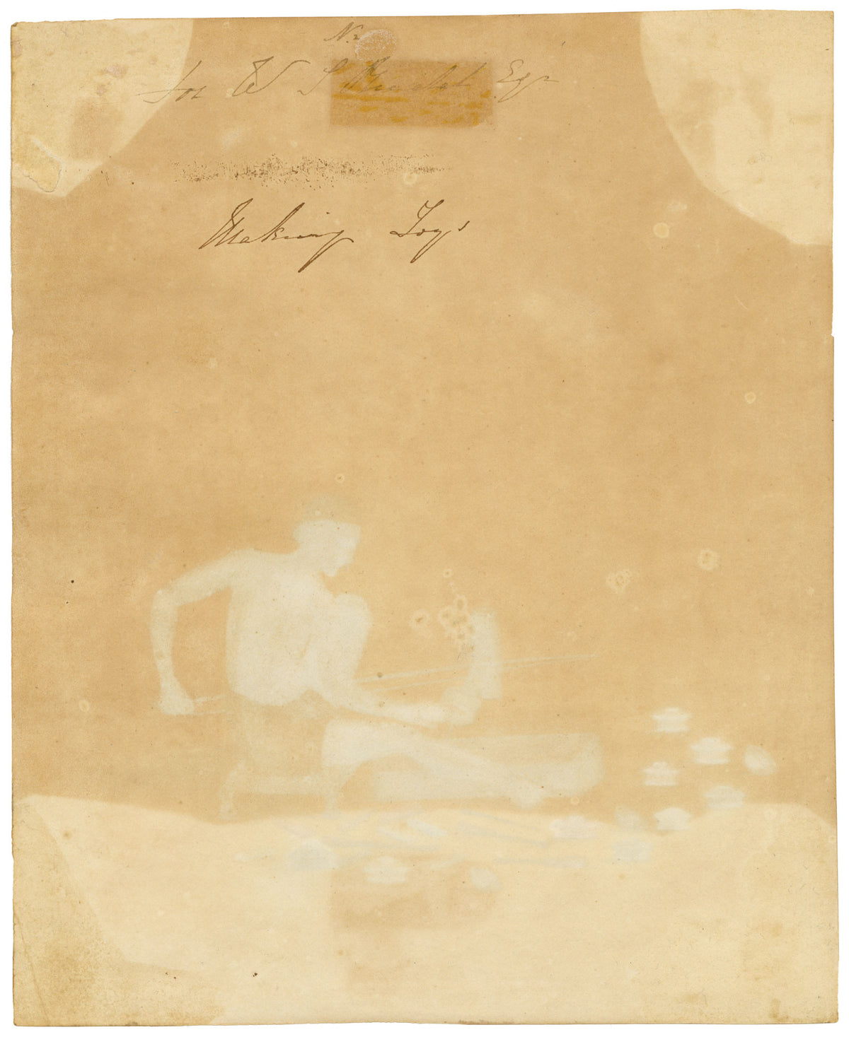 Indian Company School, A Craftsman Making Toys – Early 19th-century watercolour painting