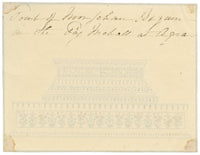 Indian Company School, Cenotaph of Mumtaz Mahal, Taj Mahal, Agra – c.1828 watercolour painting