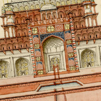 Indian Company School, Tomb of the Emperor Akbar at Secunderah near Agra – c.1834 watercolour painting
