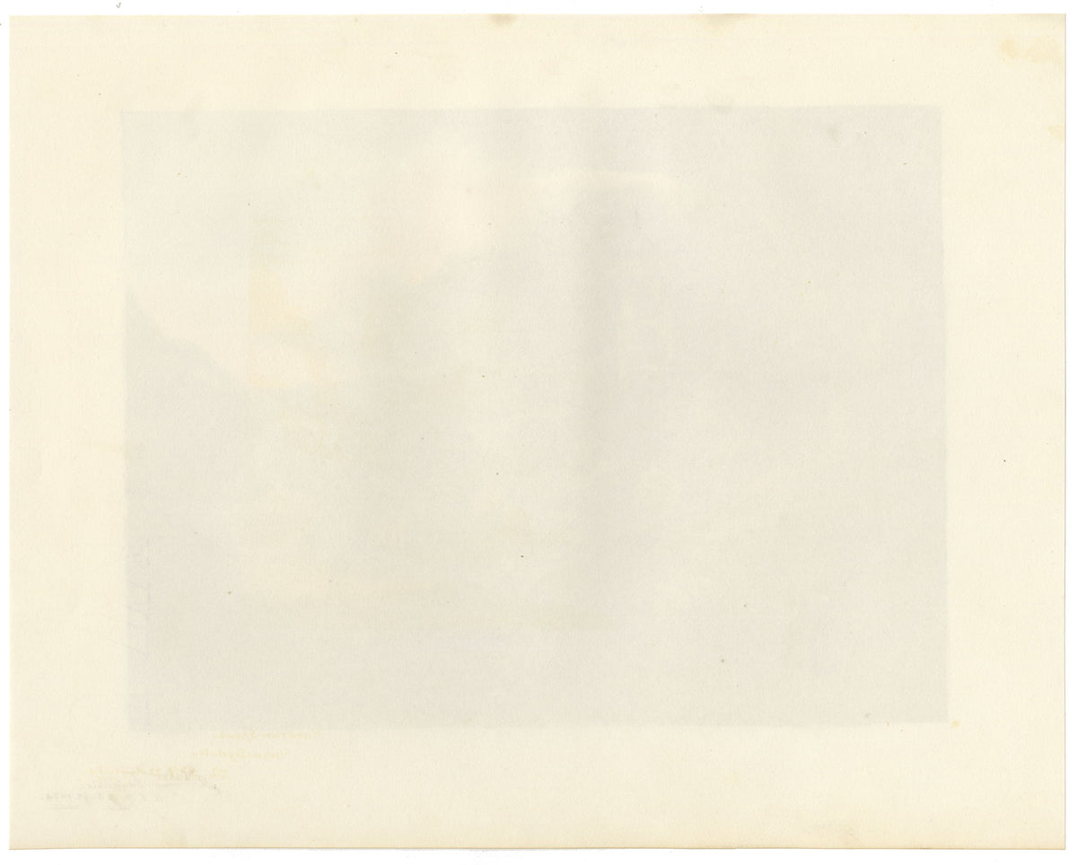 R.J. Blesard, Muker, Upper Swaledale, Yorkshire Dales – c.1833 watercolour painting