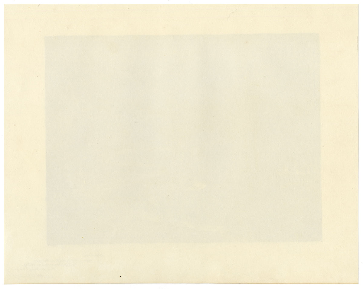 R.J. Blesard, Glencoe, Scotland from Sketch by Alphonse Dousseau – 1832 watercolour painting
