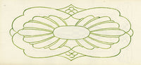 Pickford Robert Waller, Decorative Art Nouveau Design Motif with Dicing – 1915 pen & ink drawing