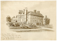 Elizabeth Middleton Powell, Lydney Park, Gloucestershire – c.1857 watercolour painting