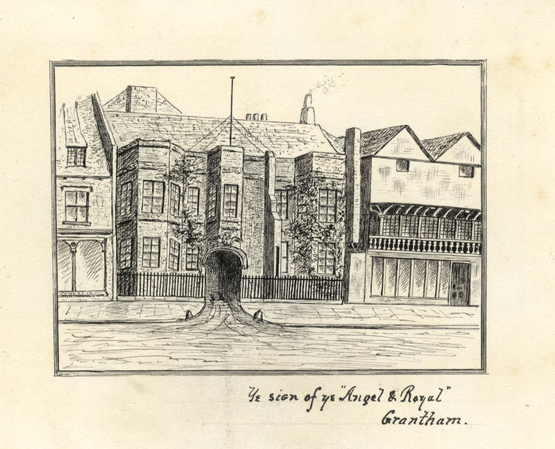 Bahía de Shanklin, Isla de Wight – Pintura de acuarela en grisalla de finales del siglo XIX