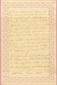 Castello di Richmond – Disegno originale a grafite del 1835