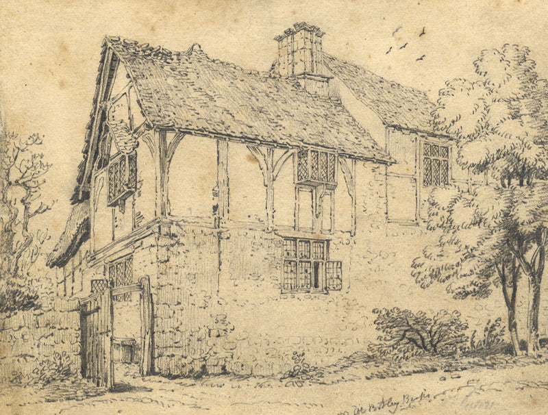 William Turner of Oxford, At Botley, Berks – Mid-19th-century graphite drawing