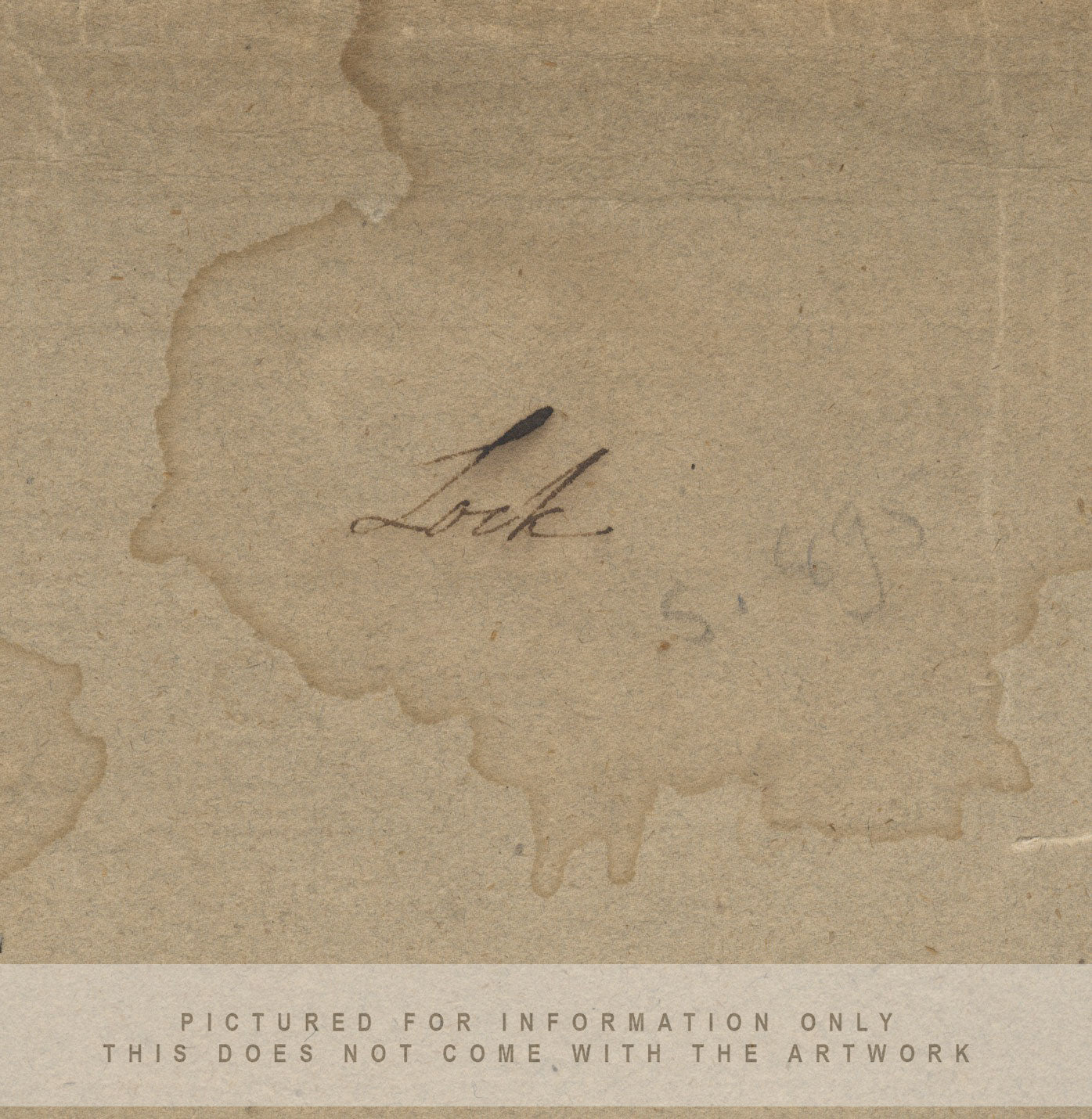 William Lock the Younger, Biblical Figure, Covenant of Abraham – c.1780 drawing