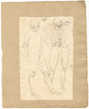 William Lock the Younger, Soldiers in Armour – Original c.1780 graphite drawing