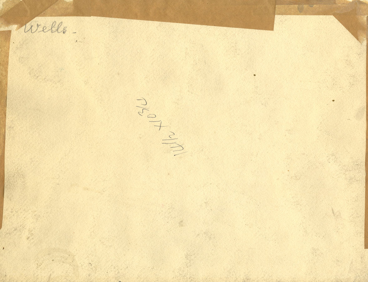 Conrad HR Carelli, Cattedrale di Wells – Acquerello originale del 1954