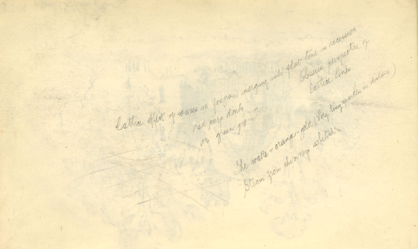 W.J. Lawrence, Thatched Cottage, Near Cobham, Kent – 1938 graphite drawing