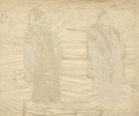 Costumista ispirato a Percy Anderson, costumi teatrali per 'Il Cairo' 1921 Wazirs