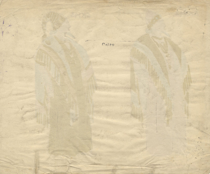 Costumista ispirato a Percy Anderson, costumi teatrali per 'Il Cairo' 1921 Wazirs