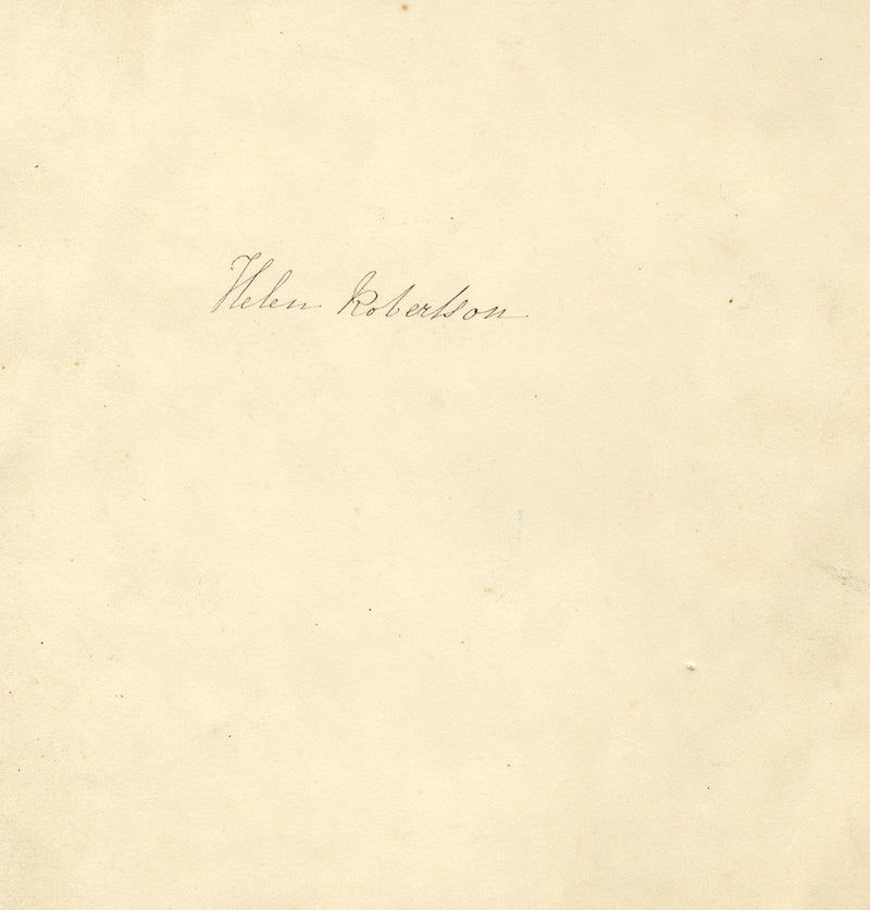 Helen Robertson, Campesino cargando leña – dibujo de grafito del siglo XIX