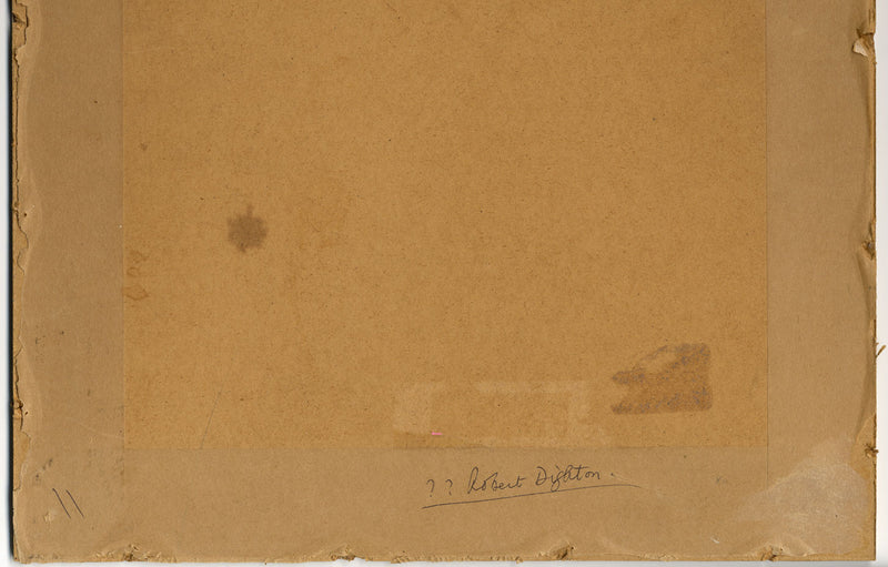 Circle of Robert Dighton, Peasant Mother & Children, c.1785 watercolour painting