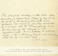 M.S. Smith, St Swithin's Church, Lower Quinton – c.1870 pen & ink drawing