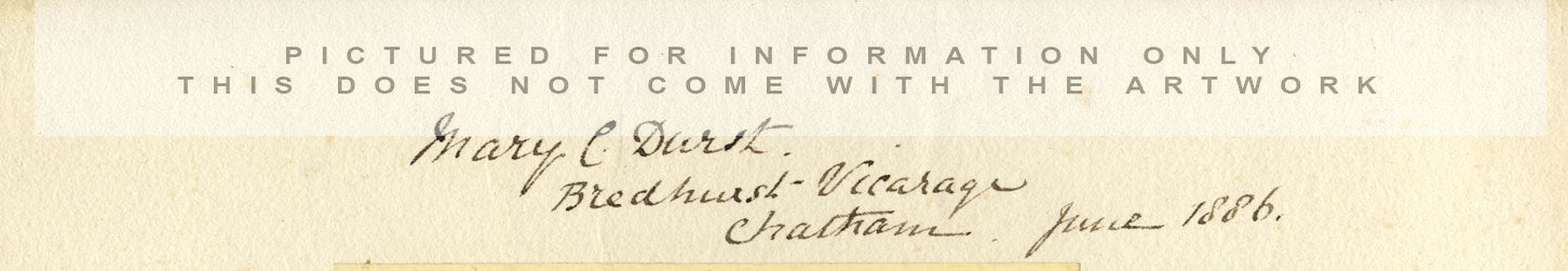 Mary C. Durst, Harfleur & Saint-Pierre-sur-Dives, Normandy – 1887 watercolour