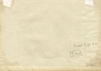 Ernest Crofts RA, Courtly Lover & Cupid – Late 19th-century pen & ink drawing