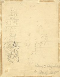 William Derby, Edwin y Angelina – Pintura en acuarela de principios del siglo XIX